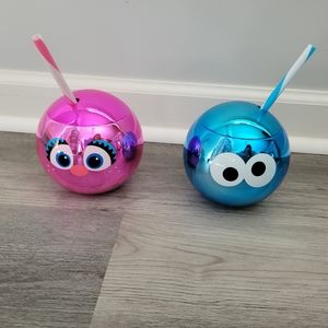 Sesame Street Ball Tumblers, Abby/Cookie Monster